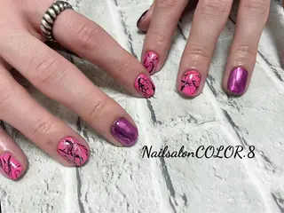 メンズ ネイル ネイルサロンカラーエイト所属・color.8 AYAのネイルデザイン