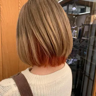 ショート 艶髪color💎髪 質改善ストレート大吉のヘアスタイル