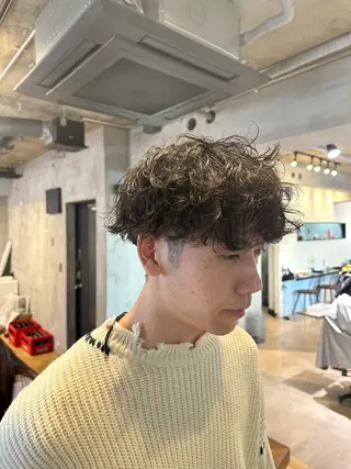 ショート パーマ メンズ ✂︎メンズ特化✂︎ 竹内貴則のヘアスタイル