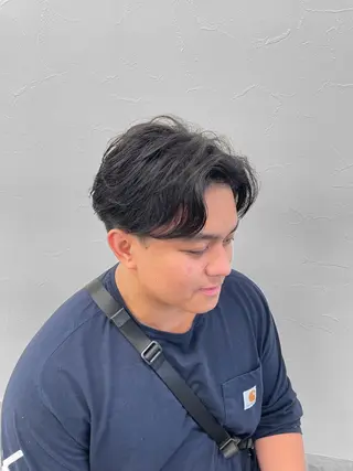 パーマ メンズ 🌱メンズ特化🌱 ニュアンス/リョウガのヘアスタイル