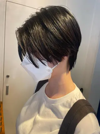 ショート レイヤー／似合わせ TAKUYAのヘアスタイル