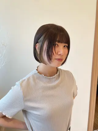ショート カラー Osoko Hiyoriのヘアスタイル