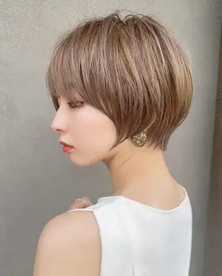 ショート ショートカット/ 森栄範のヘアスタイル