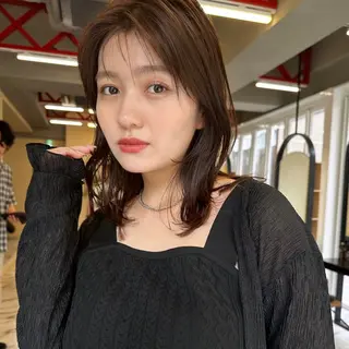 ミディアム カラー 再現性×メンズヘア/ 表参道/MOMONEのヘアスタイル