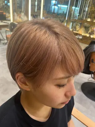 ショート カラー olelo国立🐟 Maho🐟のヘアスタイル