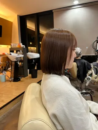 ミディアム カラー Lit.自由が丘（SENJYU自由が丘）所属・【髪質改善/美髪】 ⭐️川嶋 陸央⭐️のヘアスタイル