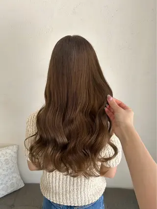 ロング ACCOLE/ qualite/玲奈のヘアスタイル