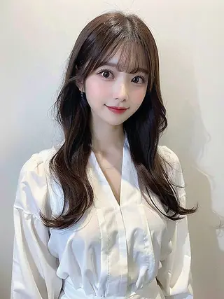 ロング l-blossom所属・榎本 美雪のヘアスタイル