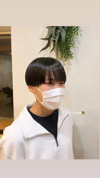 メンズ 顔周りカット/ 似合わせ/momo/のヘアスタイル