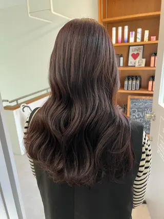 ロング カラー Ami ブリーチ/ハイトーンのヘアスタイル