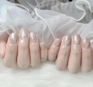 ネイル na🎀🎀na ちゅるちゅるのネイルデザイン