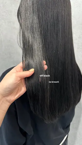 ロング カラー v-lab studio所属・韓国レイヤーカット/ 艶カラー/ noaのヘアスタイル