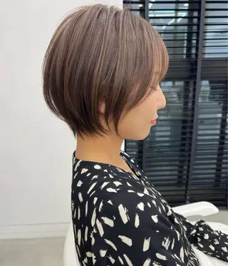 ショート urara/ショート /透明感カラーのヘアスタイル