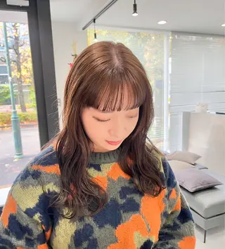 カラー ベージュカラー/ 新潟/万代/なお🎀のヘアスタイル