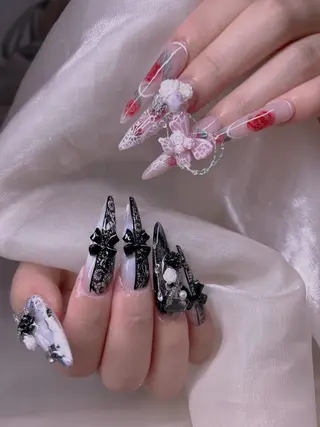 ネイル 長さだし専門店 M2　rikaのネイルデザイン