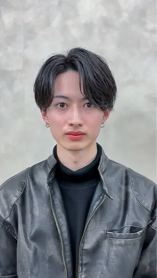 ショート メンズ k.e.y銀座店所属・安藤幹人 メンズカット/パーマのヘアスタイル