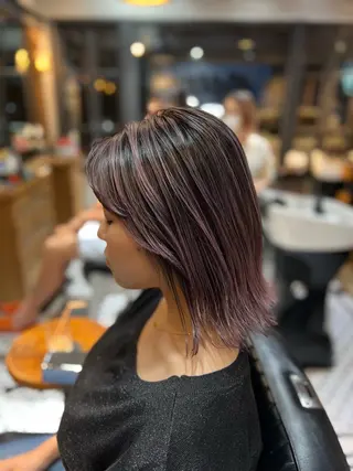 ミディアム カラー メンズNo.1💥 ユウトのヘアスタイル