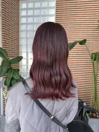 セミロング カラー "Daisy" Rio /大名・天神のヘアスタイル