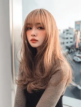 セミロング 生艶髪＆レイヤー🔔 渋谷お薦めNo.1✨のヘアスタイル