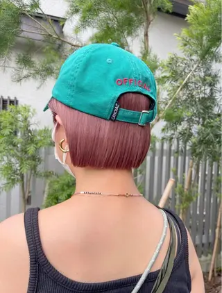 カラー 鶴井 美空のヘアスタイル