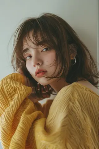 ミディアム 新宿/韓国メンズ RIKUパーマのヘアスタイル