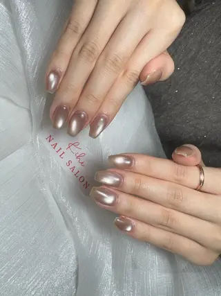 ネイル ユリ🎀長さだし/ パラジェル/持ち込みのネイルデザイン