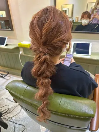 ヘアアレンジ no aのヘアスタイル