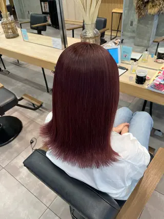 ミディアム 🎀ハイトーン🎀 /MIOのヘアスタイル