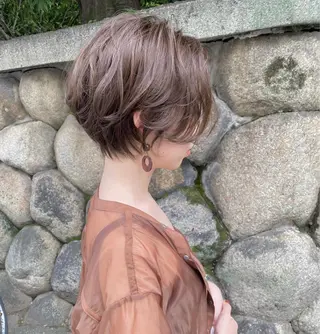 ショート 堀井 菜月のヘアスタイル