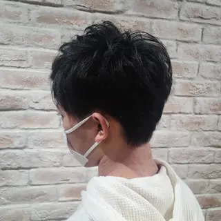 ショート メンズ 赤松 摩美のヘアスタイル