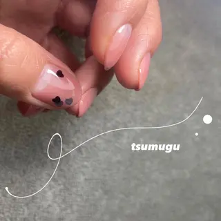 カラー つむぐ サロンのネイルデザイン
