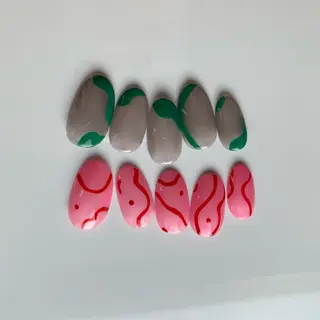 ネイル ｋａｏ ⁎⁺˳✧༚のネイルデザイン