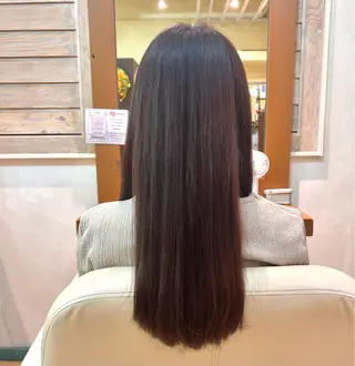 セミロング カラー 小野 こゆきのヘアスタイル