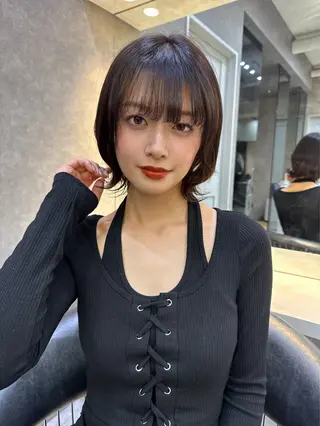 韓国ヘア/美髪矯正/ Haruna🦋のヘアスタイル