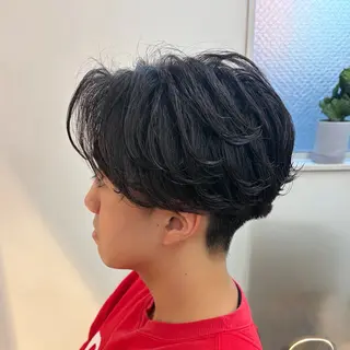 パーマ メンズ 男の理想を叶える🔥 メンズパーマ特化｜関のヘアスタイル