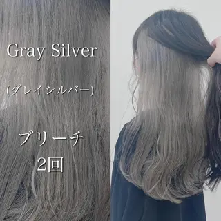 カラー 韓国スタイル🇰🇷 トレンドレイヤー🪡のヘアスタイル