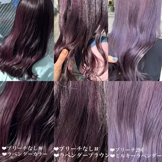 セミロング カラー ᴋᴀɴᴀ 🎀のヘアスタイル
