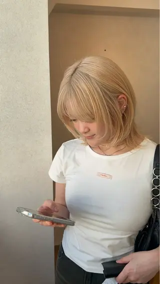 ミディアム formage 福岡佳祐のヘアスタイル