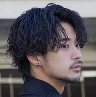 パーマ メンズ 仙台フェザーパーマ/ fifth/遠藤楓雅のヘアスタイル