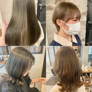 ミディアム yukii しまむら のぞみのヘアスタイル