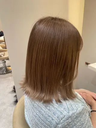 ミディアム ブリーチ🌟リタッチ 🎠KANON🎡のヘアスタイル