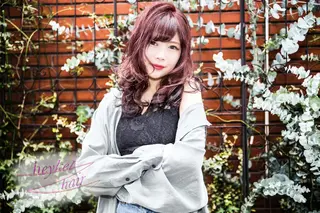 ロング カラー Re:ta Hair 飯田淳平のヘアスタイル