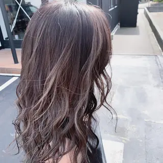 ロング カラー 🥇近藤 恭輔🥇 Recharme新保のヘアスタイル