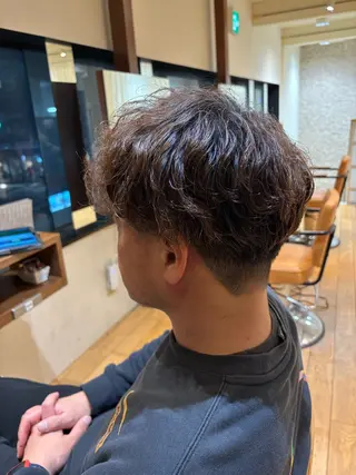 パーマ メンズ おもだか　がく /レディースカットのヘアスタイル