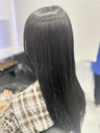 ロング カラー エクステ ひょう/germeのヘアスタイル