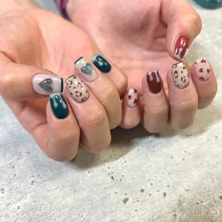 キッズ ネイル 今福鶴見ネイル 8(ｴｲﾄ)のネイルデザイン