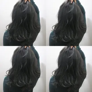 ミディアム カラー JILBLAN京都 ショート/ハイライトのヘアスタイル