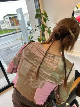 ヘアアレンジ カドムラ モエのヘアスタイル