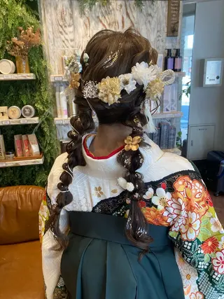 ロング ハウス山下あやか 成人式カットカラーのその他イメージ