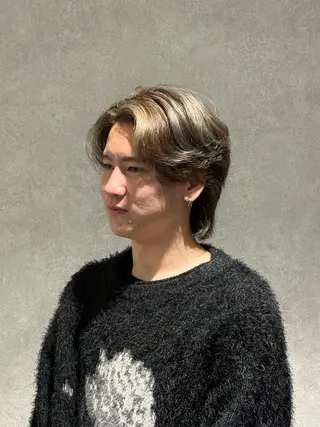 ミディアム LYNE所属・モデル様大募集❗️ 上名 快音のヘアスタイル